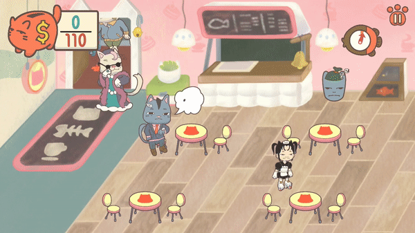 Cafe Cat Gameplay